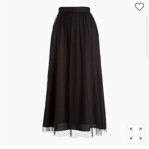J.Crew Factory Tulle midi skirt